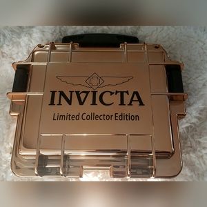 INVICTA Rose Gold Single Watch Dive Case
